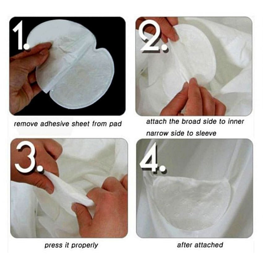 UNDER ARM SWEAT PADS (PACK OF 12 )